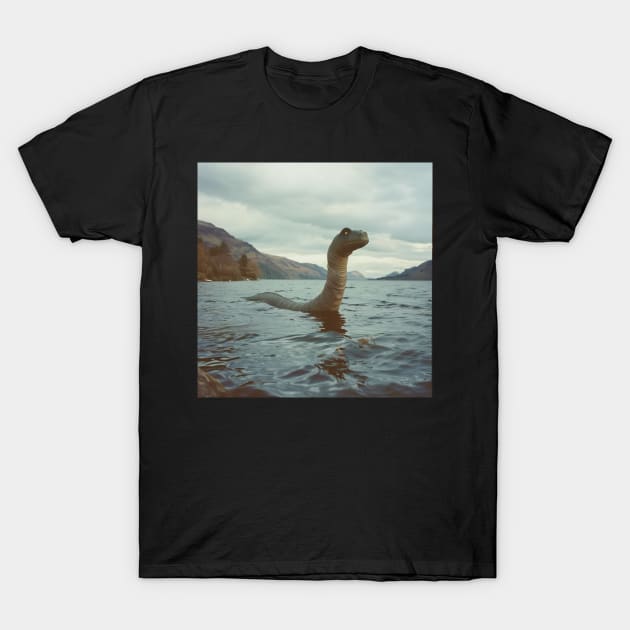 Loch Ness Monster T-Shirt by ComicsFactory